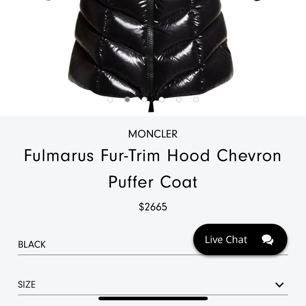 Size  5 Moncler long jacket